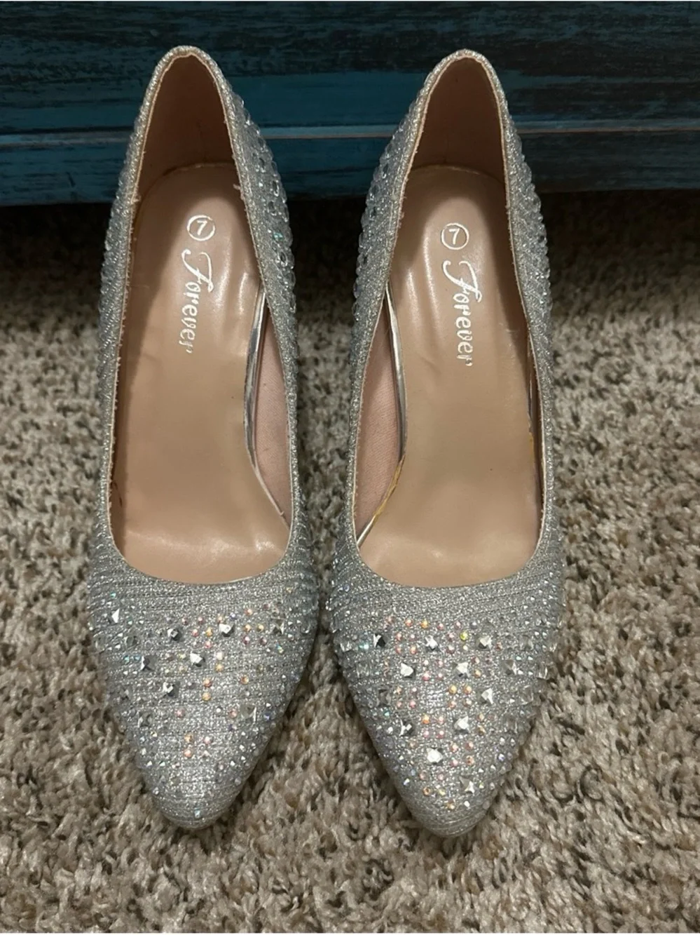 Rhinestone Heels